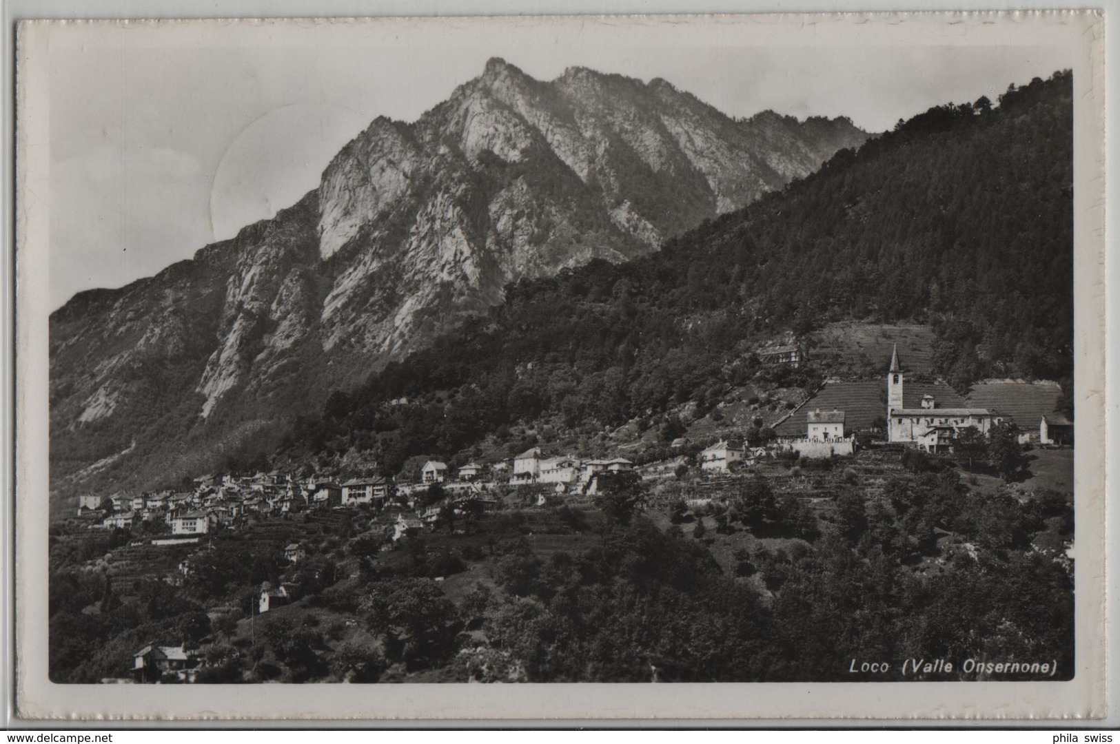 Loco (Valle Onsernone) Panorama - Photo: W. Borelli - Onsernone