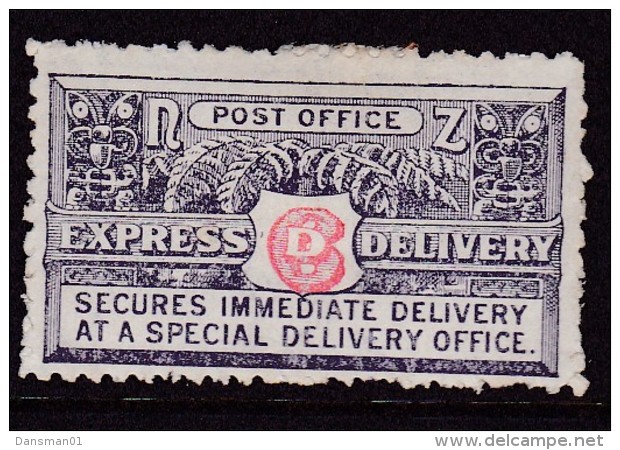 New Zealand 1939 Express Delivery Sc E1 Mint Hinged (usual Light Crease) - Exprespost