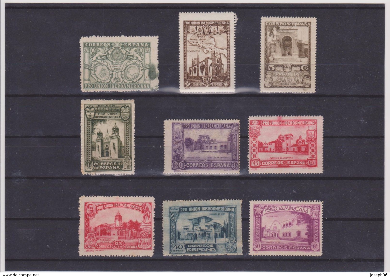 ESPAGNE   1930  Y.T. N° 457  à  472  Incomplet  NEUF** - Unused Stamps