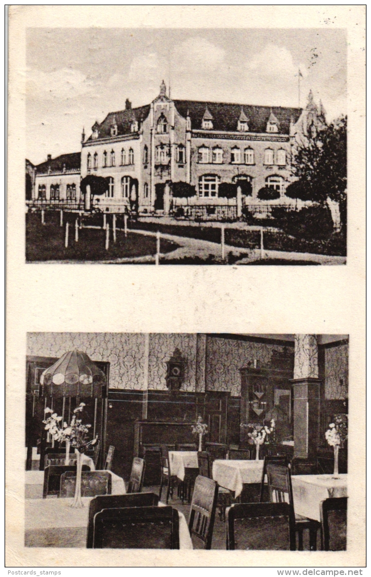 Bleicherode, Hotel Bürgerhof V. S. Hechler, 1928 - Bleicherode