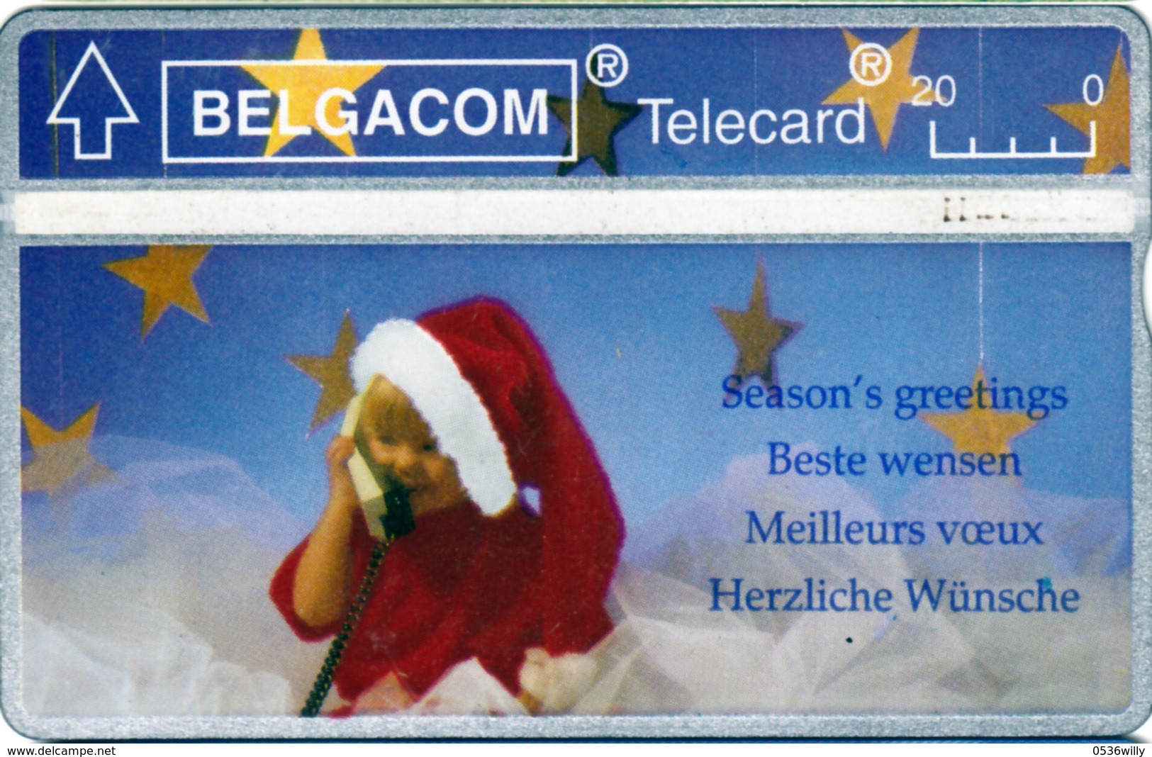 BELGACOM Telecard "Season's Greetings" (T.301) - Sammlungen