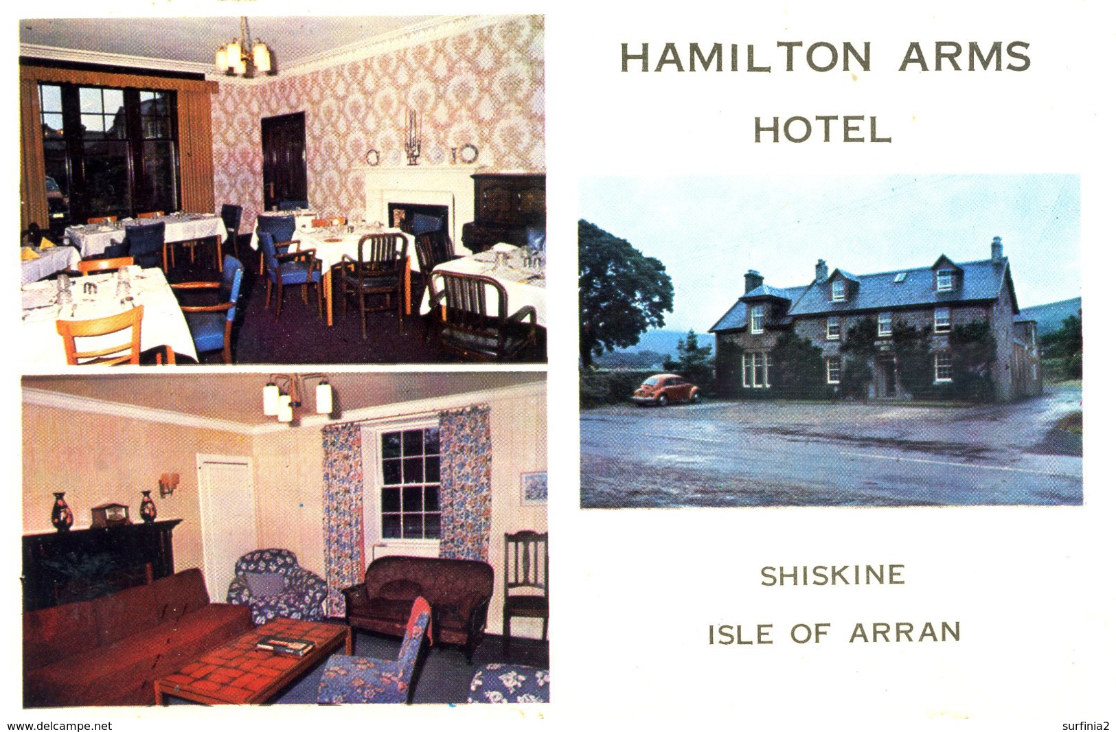 ARGYLL - ARRAN -  SHISKINE - HAMILTON ARMS HOTEL Sci38 - Argyllshire