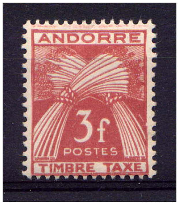 ANDORRE - T35* - GERBES - Unused Stamps