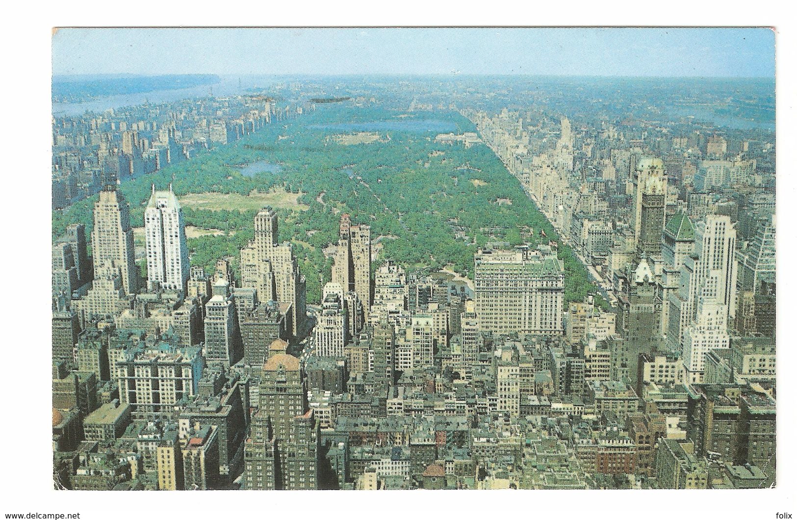 New York City - Looking North From R.C.A. Building Toward Central Park And Upper Manhattan - 1956 - Central Park