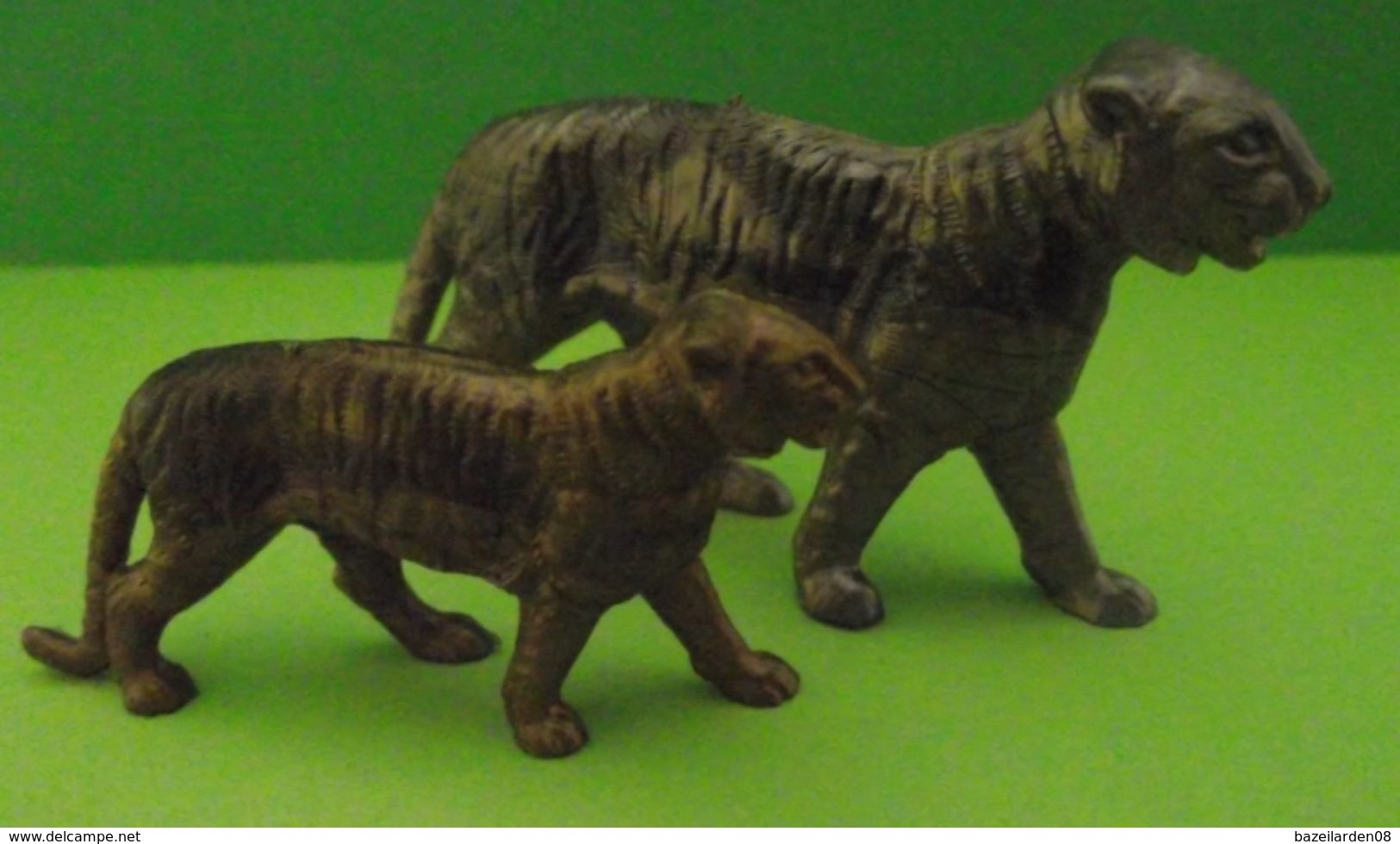 Figurines (Lessive OMO) Panthère Et Bébé Panthère - Other & Unclassified