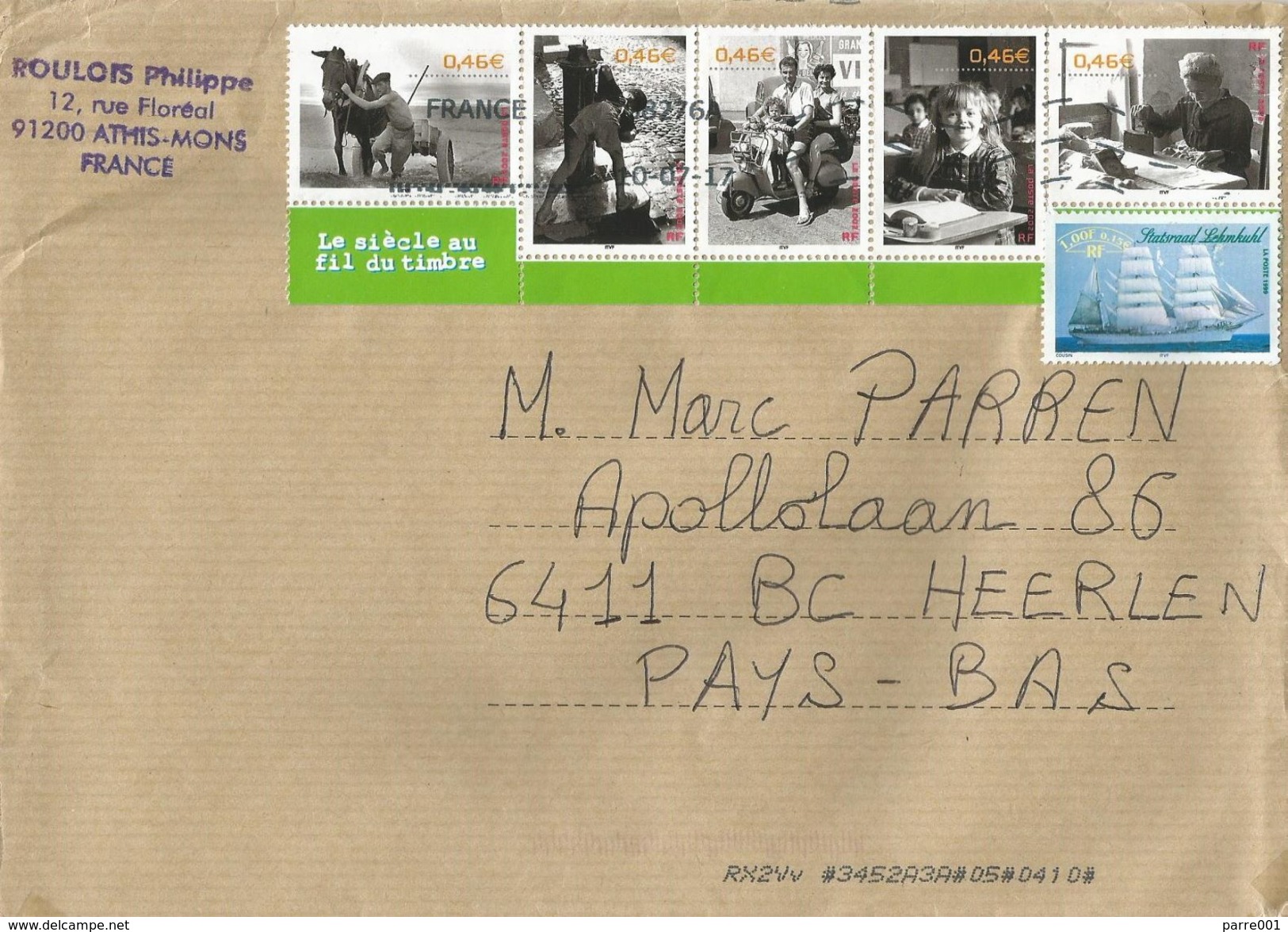 France 2017 Athis-Mons Historical Photographs Cover - Cartas & Documentos