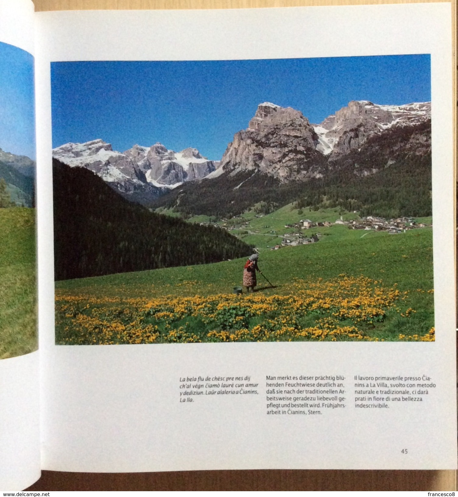 HANS PESCOLLER / VAL BADIA - RETRAC Y IMPRESCIUNS, BILDER UND EINDRÜCKE, IMMAGINI E IMPRESSIONI / BOLZANO / DOLOMITI - Histoire, Philosophie Et Géographie