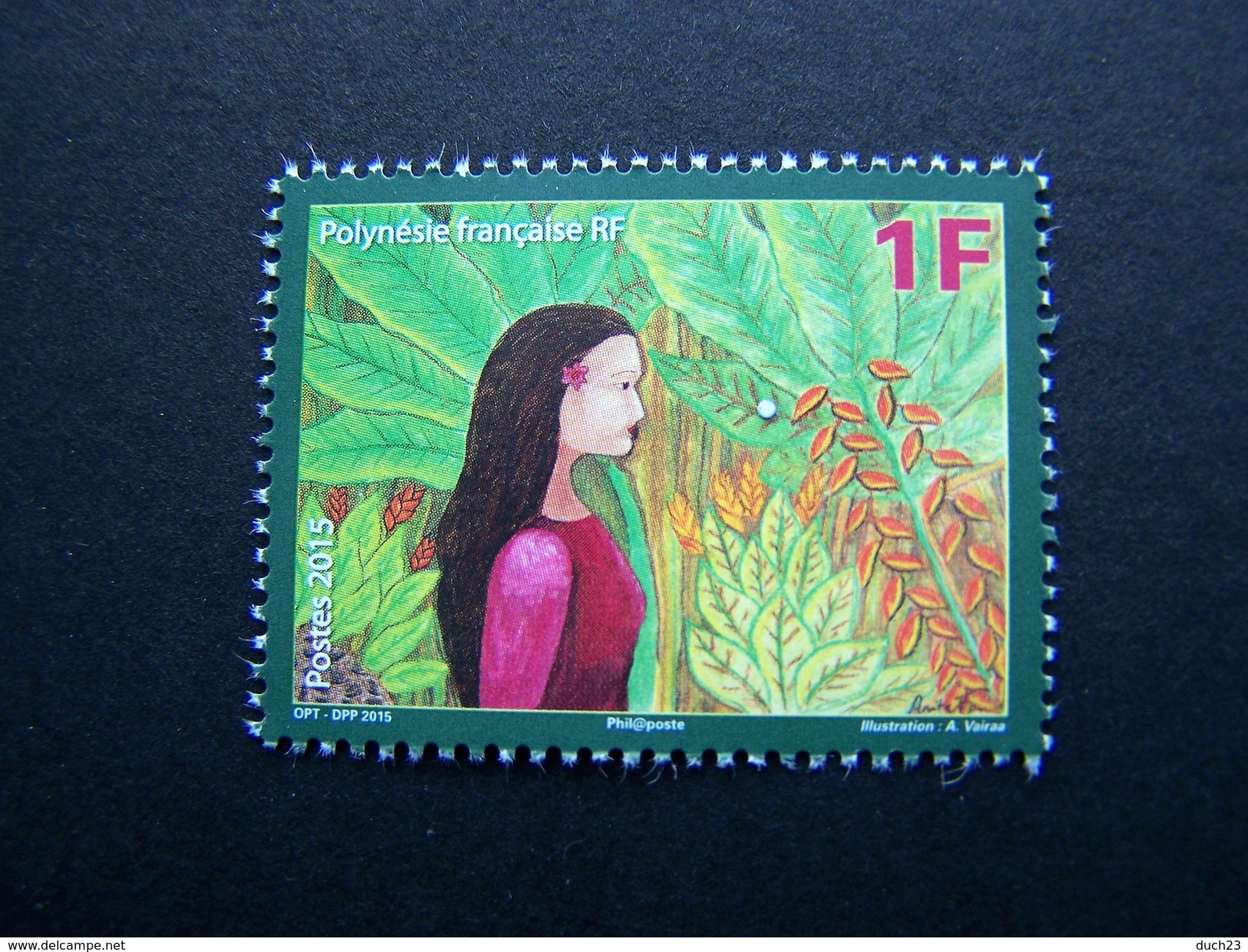POLYNESIE FRANCAISE ANNEE 2015 NEUF** SANS CHARNIERE N° 1088 ESPOIR POUR L'AVENIR - Unused Stamps