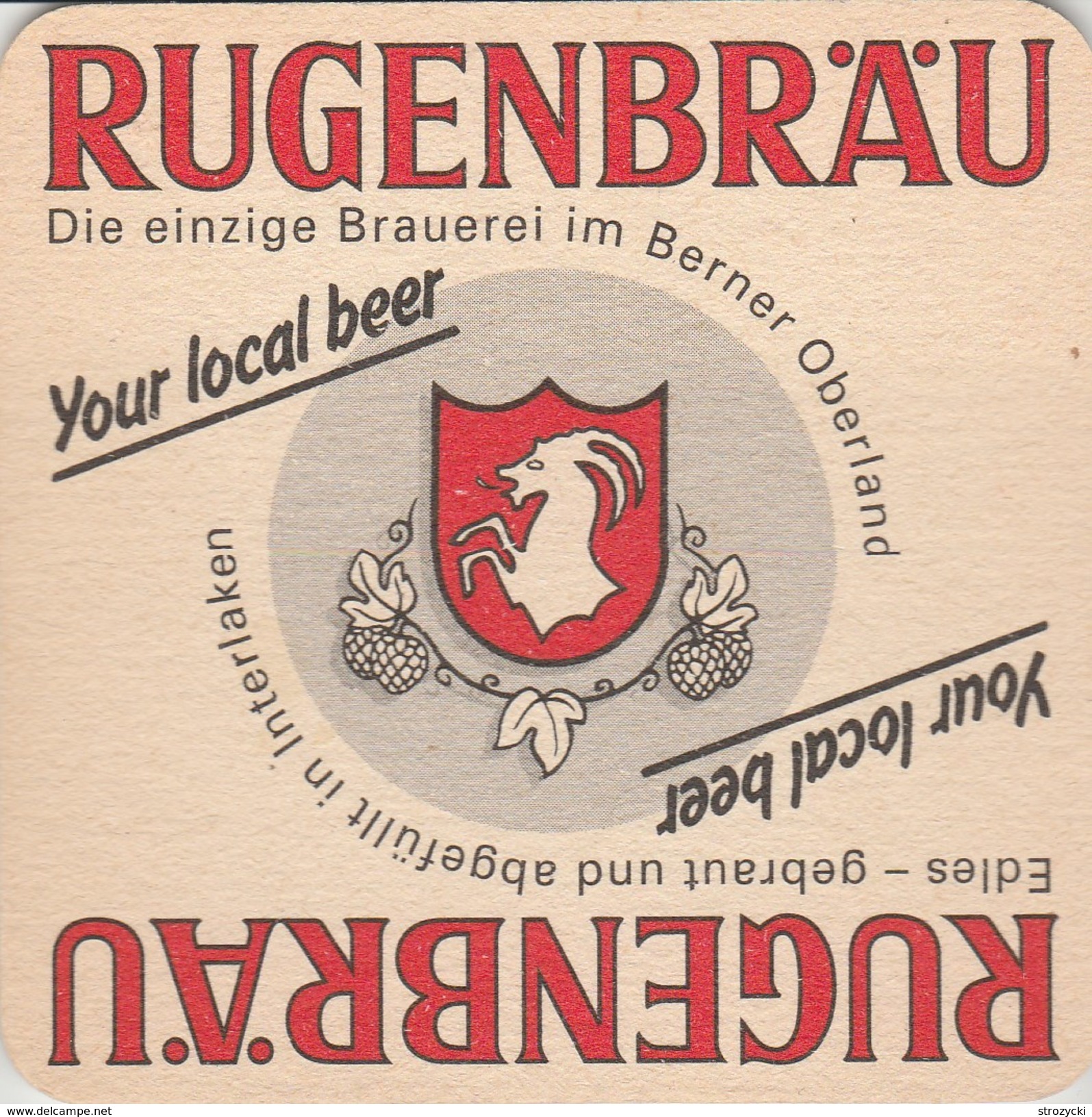 Switzerland - Rugenbrau - Berner Oberland - St. Beatus-Hohlen - Sous-bocks