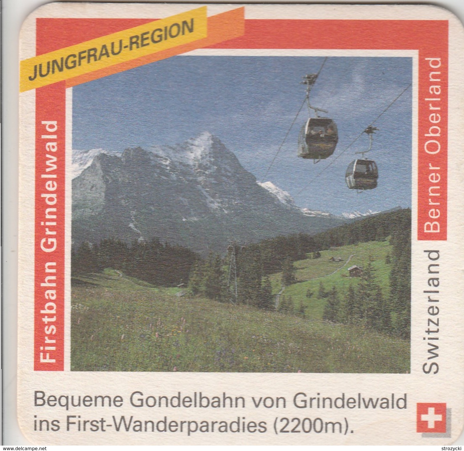 Switzerland - Rugenbrau - Berner Oberland - Firstbahn Grindelwald - Sous-bocks