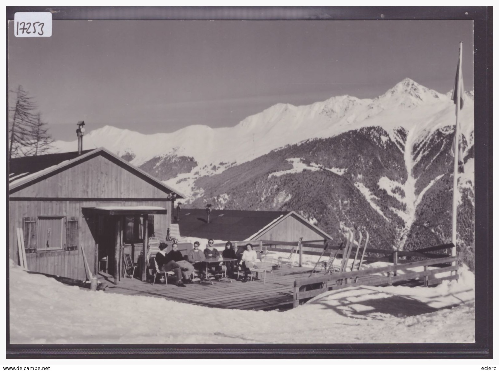 FORMAT 10x15cm - RESTAURANT DE LA CÔT SUR BRUSON - TB - Autres & Non Classés