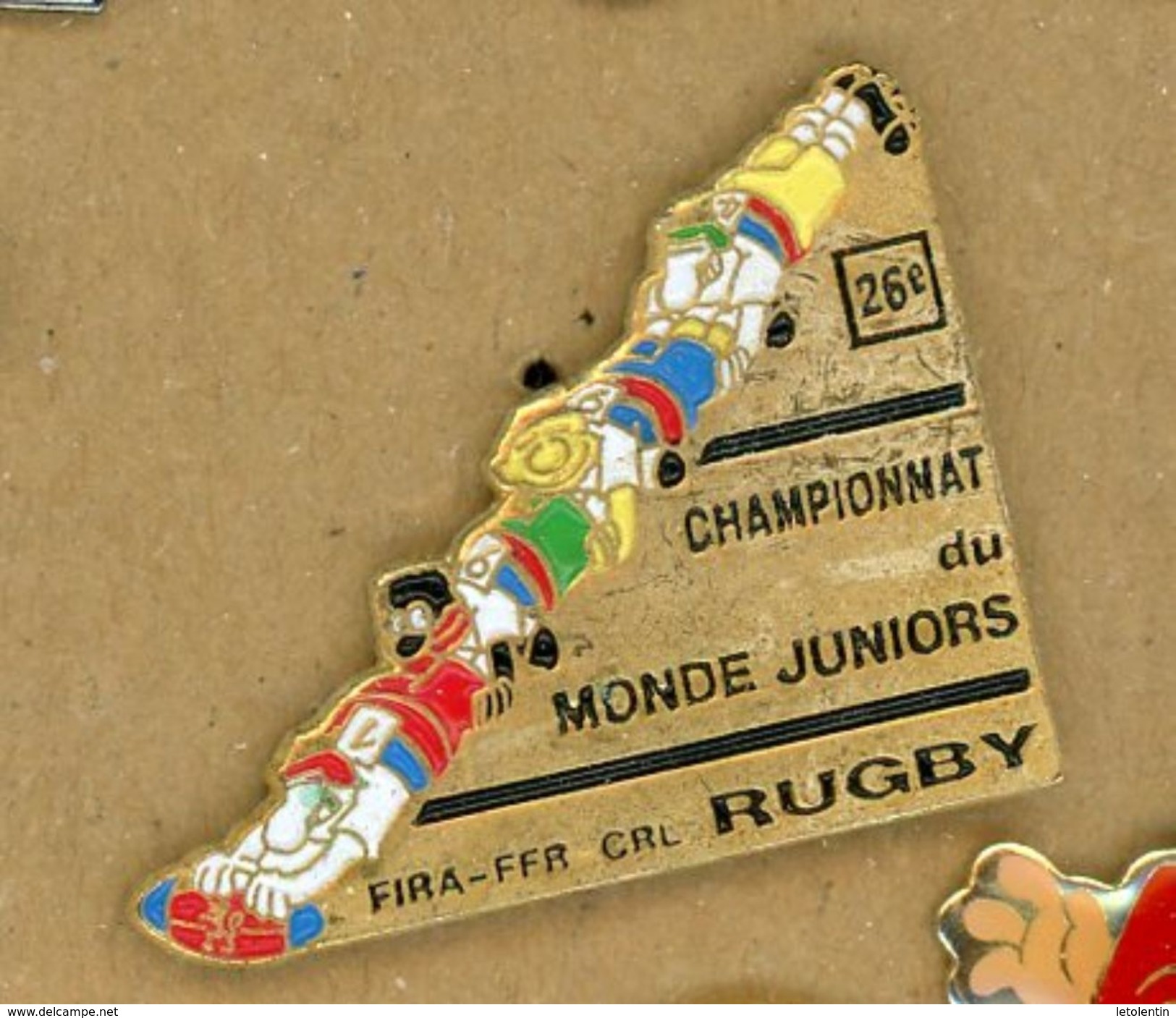 L# - PIN´S:  CHAMPIONNAT DU MONDE JUNIORS DE RUGBY - Rugby