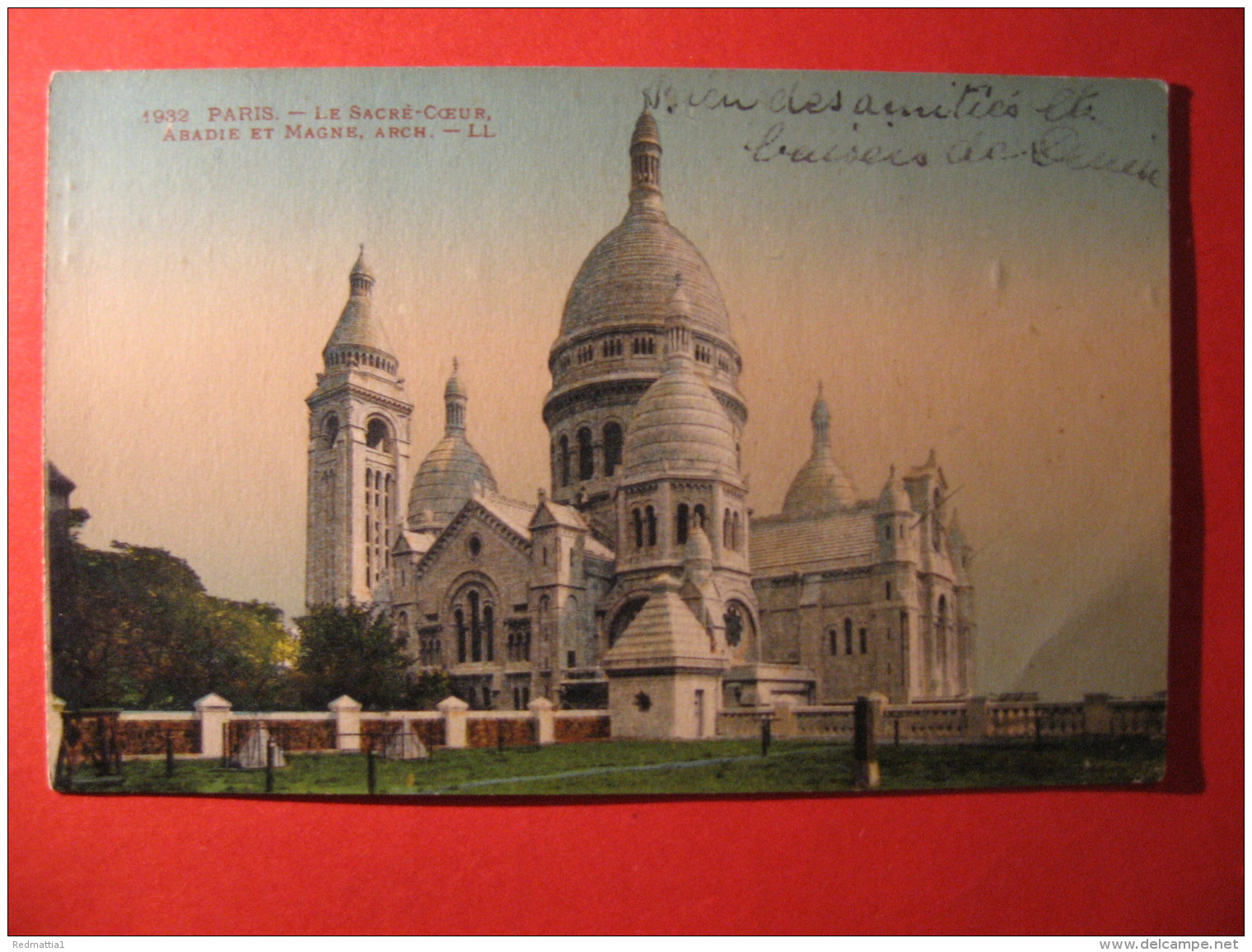 CPA  PARIS -   LE SACRE COURE ABADIE ET MAGNE ARCH   CIRCULE'  - C-  805 - Other & Unclassified