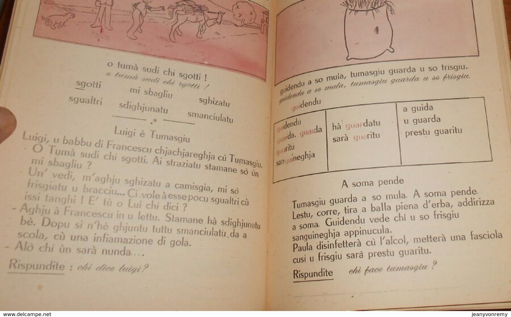 Corse. Mamma O Mà !  Lettura. Ghjuvan Teramu Rocchi. - Corse