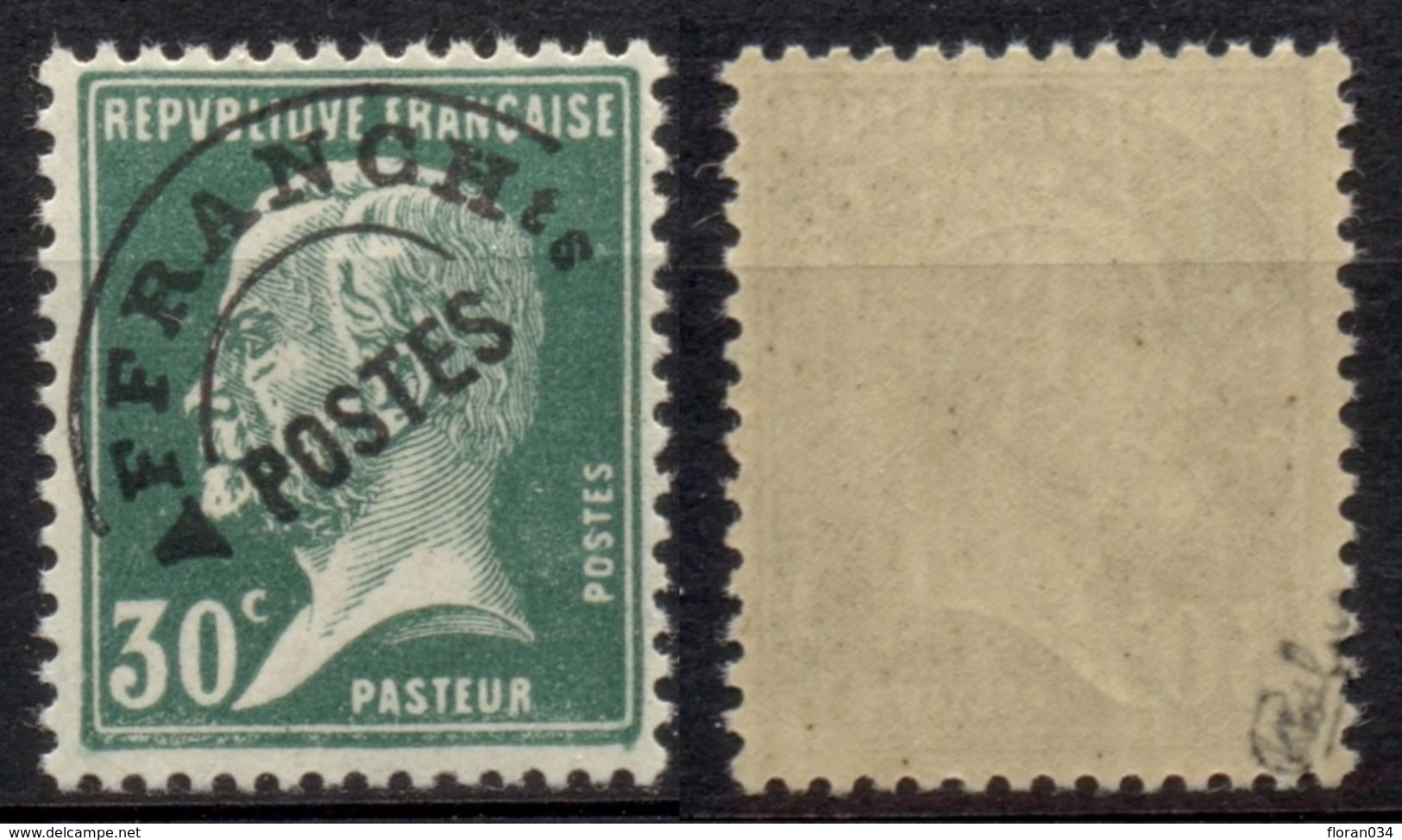 France Préo N° 66 Neuf **  Signé Calves - Cote 60 Euros - TTB Qualité - 1893-1947