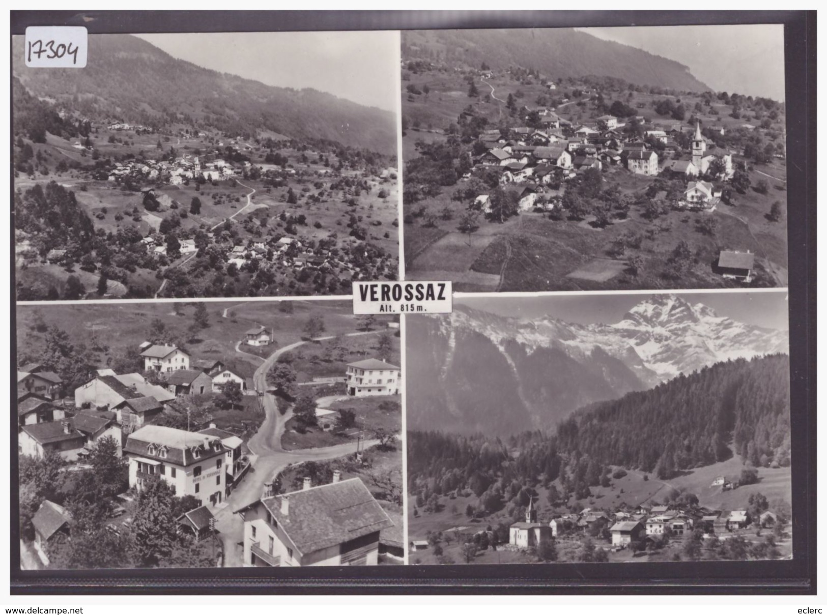 FORMAT 10x15cm - VEROSSAZ - TB - Vérossaz