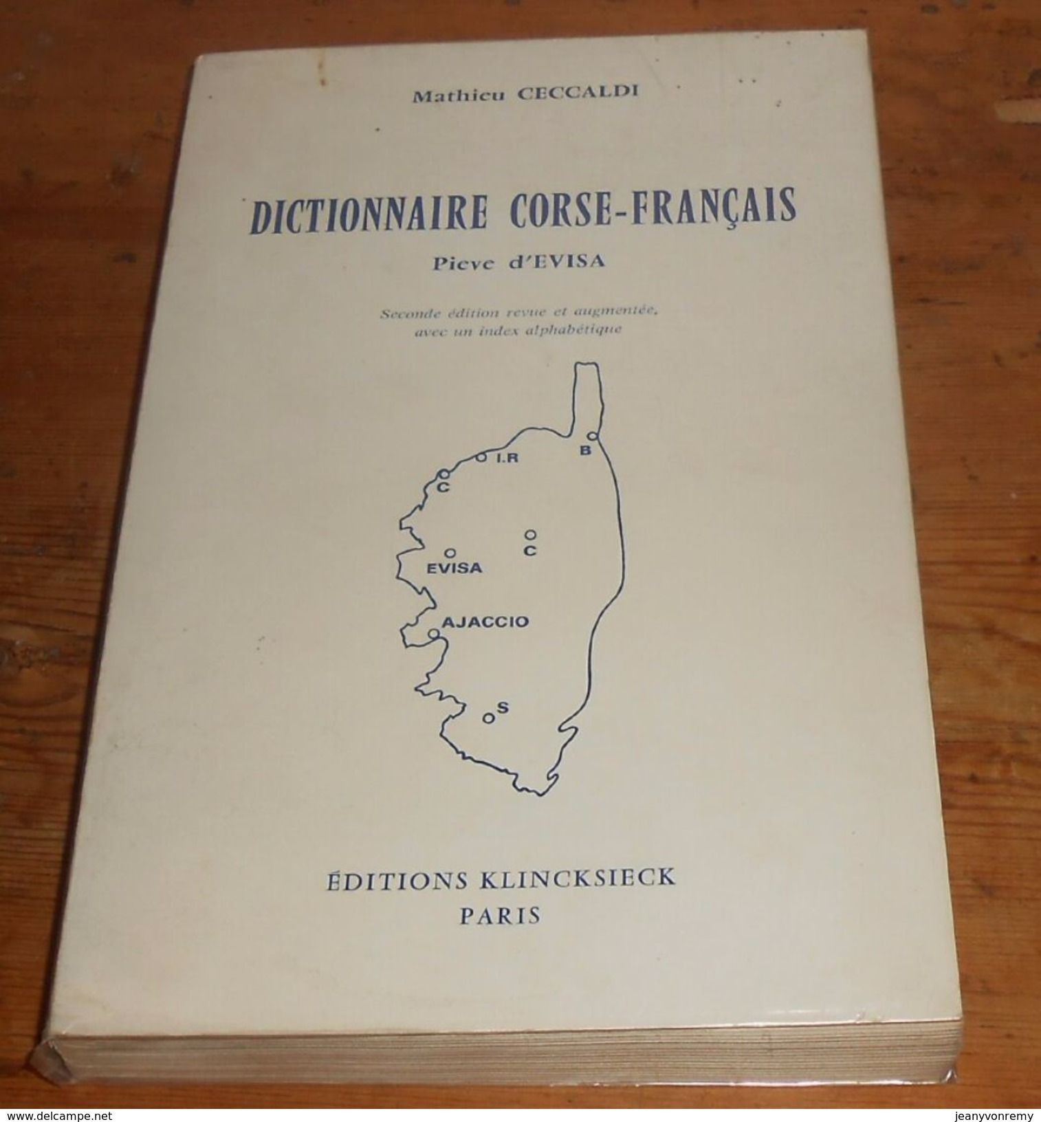 Corse.Dictionnaire Corse Français. Mathieu Ceccaldi. 1974 - Corse