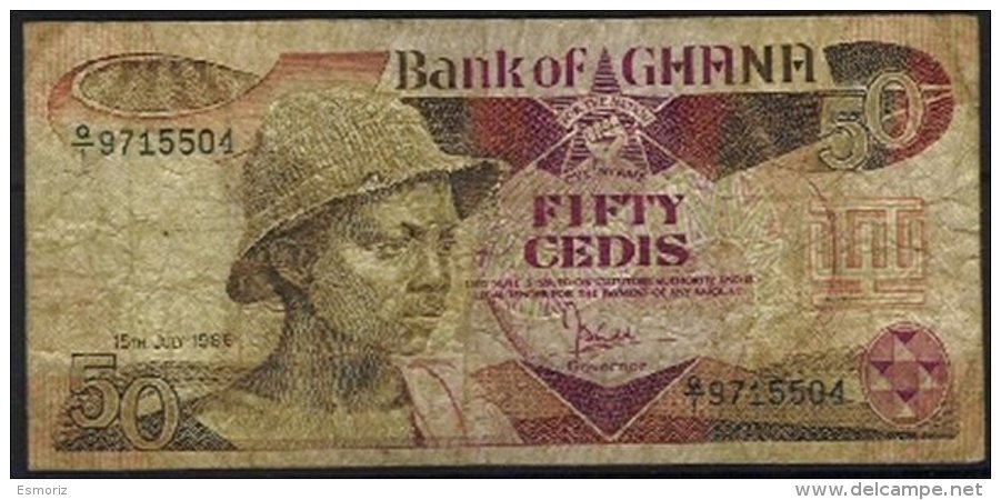 GHANA, Banknote, F/VF - Ghana