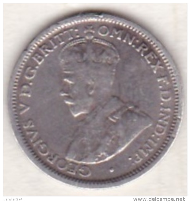 Australie ,6 Pence 1922 (Sydney) , George V , En Argent - Sixpence
