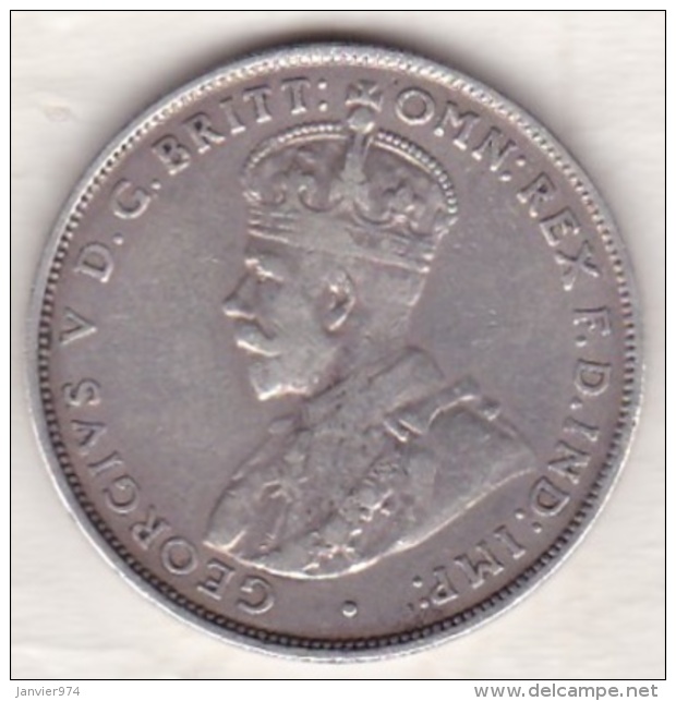 Australie , 1 Florin 1927  (Melbourne),  George VI, En Argent - Florin