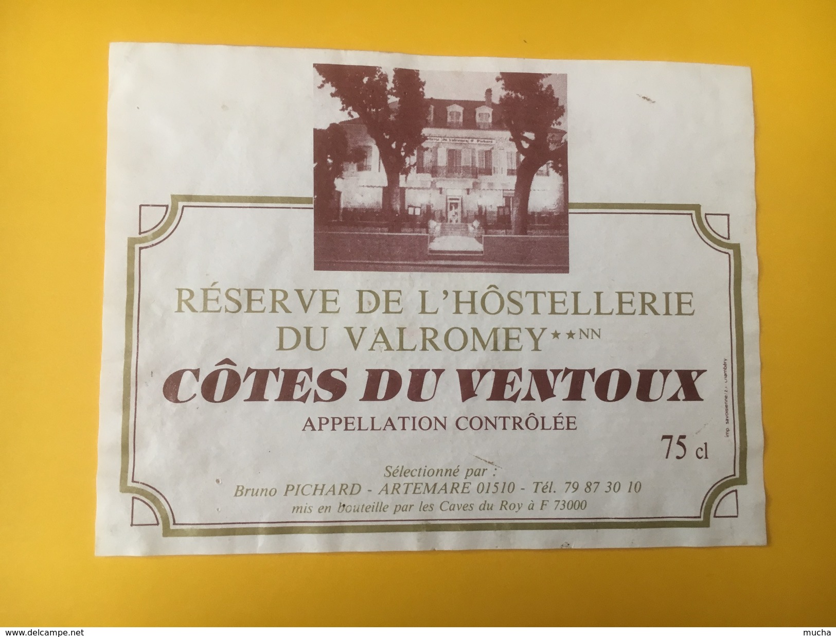 5166 -Réserve De L'Hôstelletie Du Valromey Côtes Du Ventoux - Côtes Du Ventoux