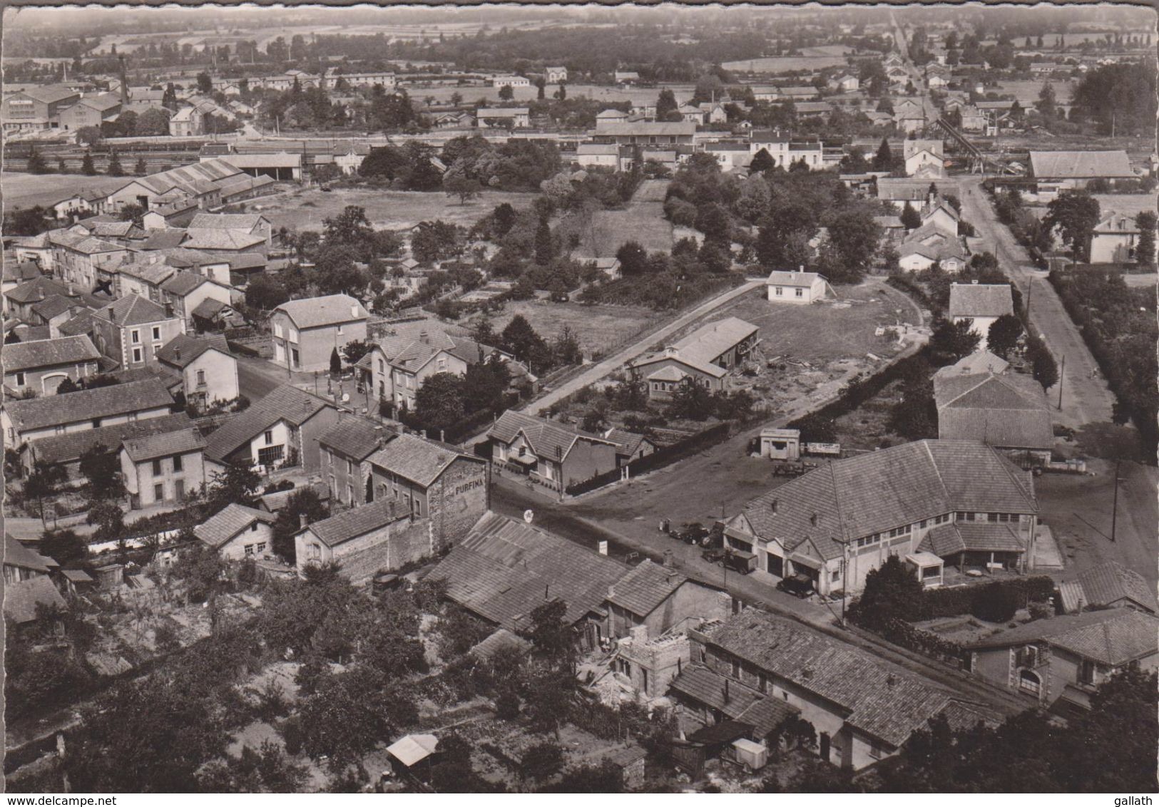 16-ROUMAZIERES-Vue Générale Aérienne 1958 - Autres & Non Classés