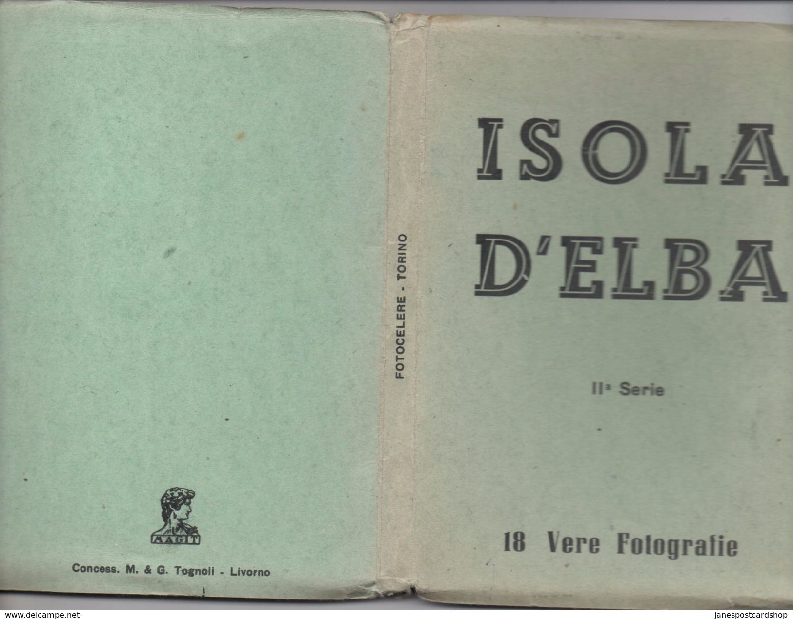 ISOLA D'ELBA - 16 REAL PHOTOGRAPHS IN BOOK FORM OF ELBA AND SURROUNDING AREAS - IN GOOD CONDITION - Other & Unclassified