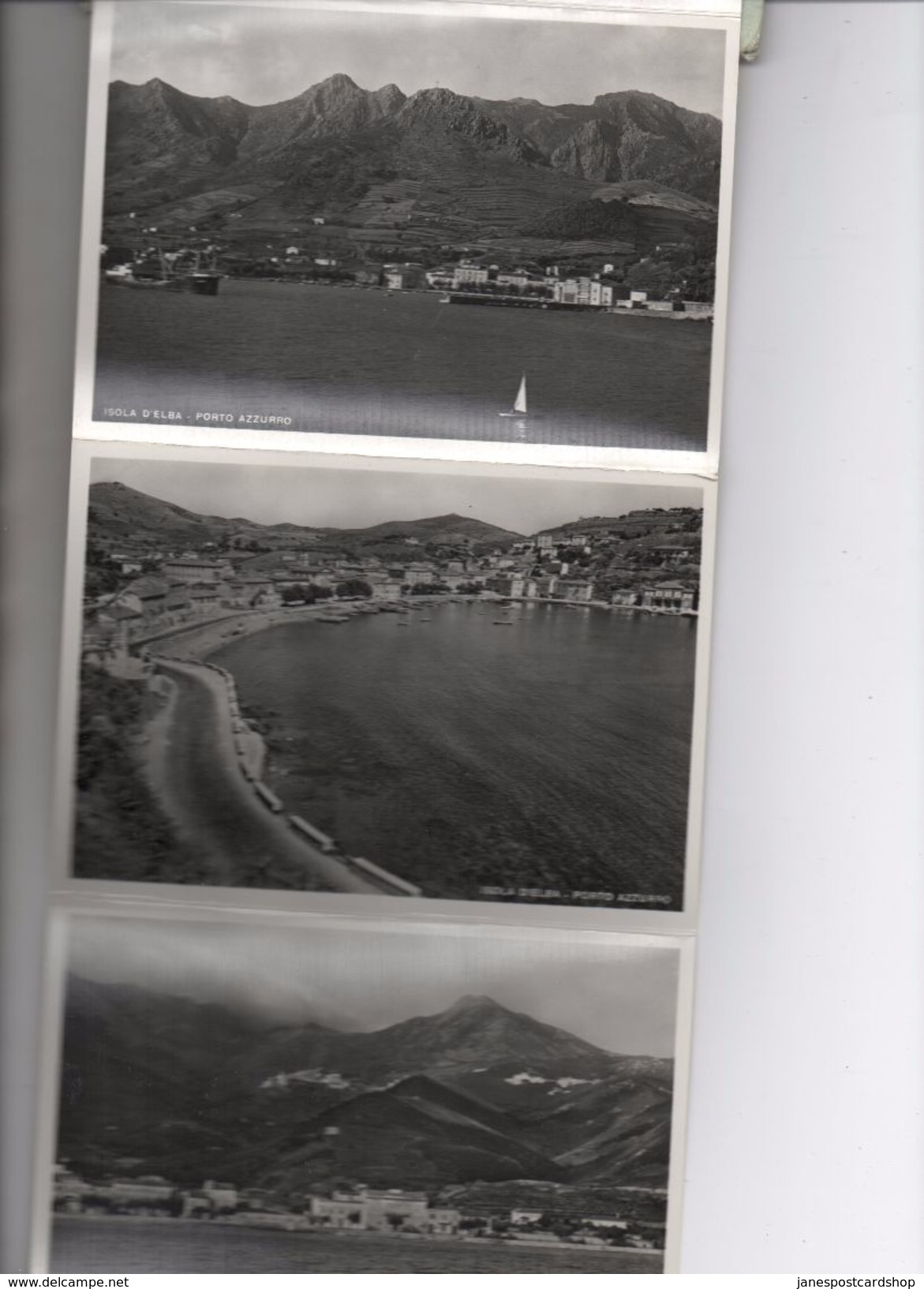 ISOLA D'ELBA - 16 REAL PHOTOGRAPHS IN BOOK FORM OF ELBA AND SURROUNDING AREAS - IN GOOD CONDITION - Other & Unclassified