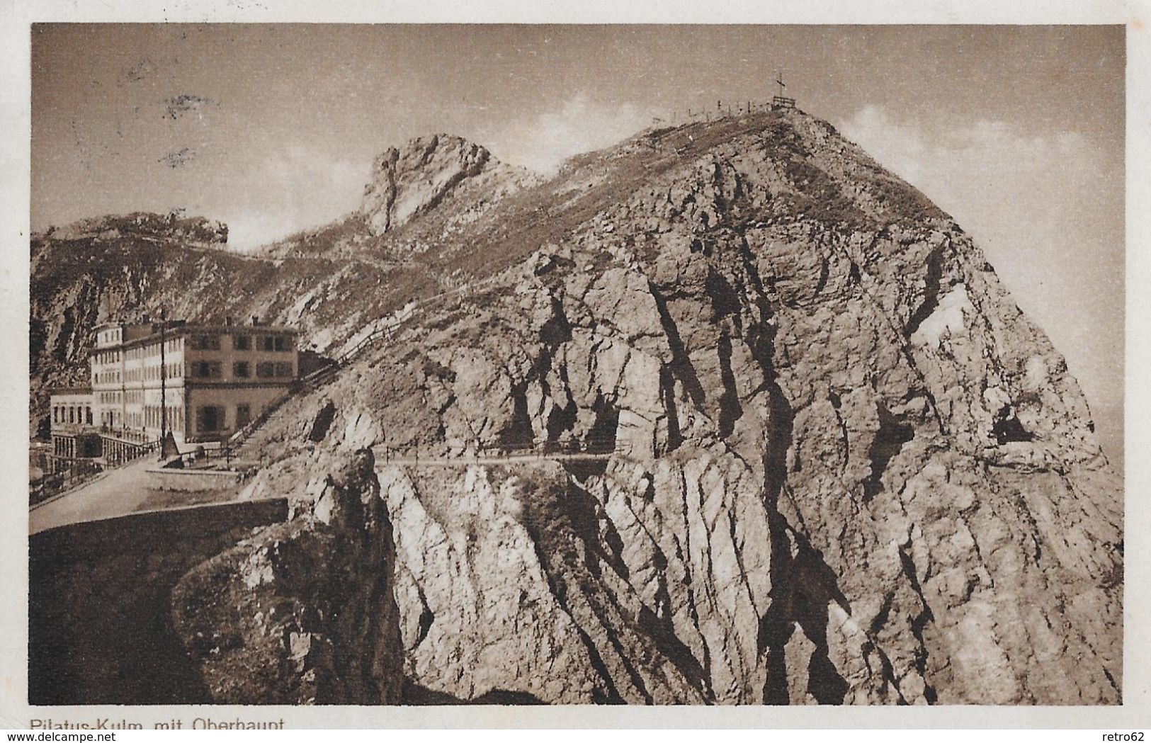 PILATUS - KULM &rarr; Mit Oberhaupt Anno 1929 - Other & Unclassified