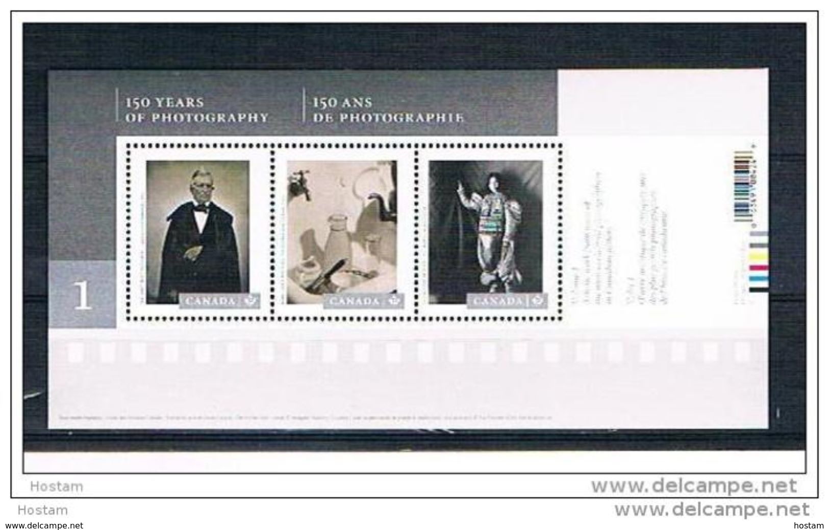 Canada, 2013, #2626, Canadian Photography, 3 Stamps Ss . MNH - Blocs-feuillets