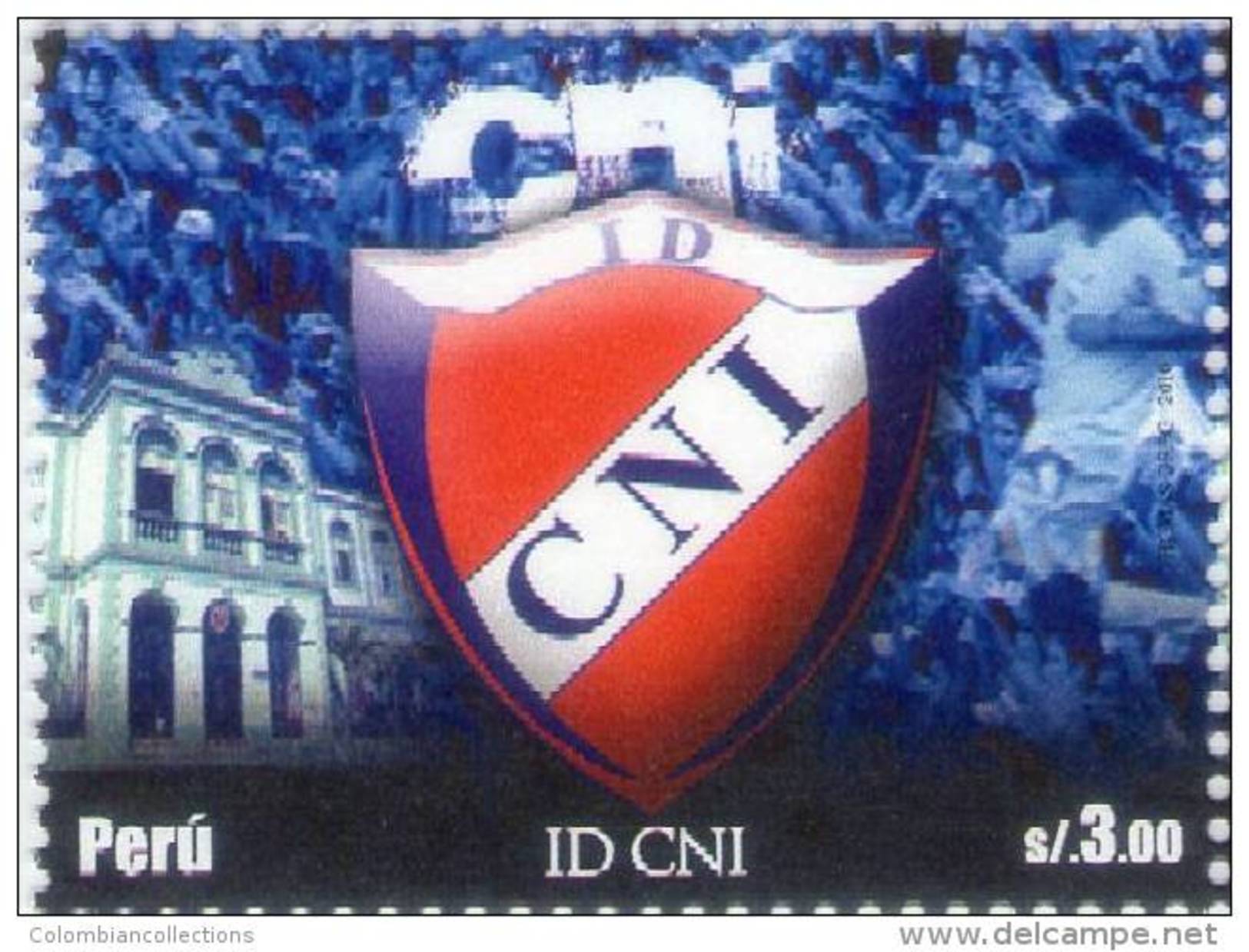 Lote P139, Peru, 2010, Sello, Stamp, CNI, Football Club´s Stamp, Soccer, Futbol - Perú