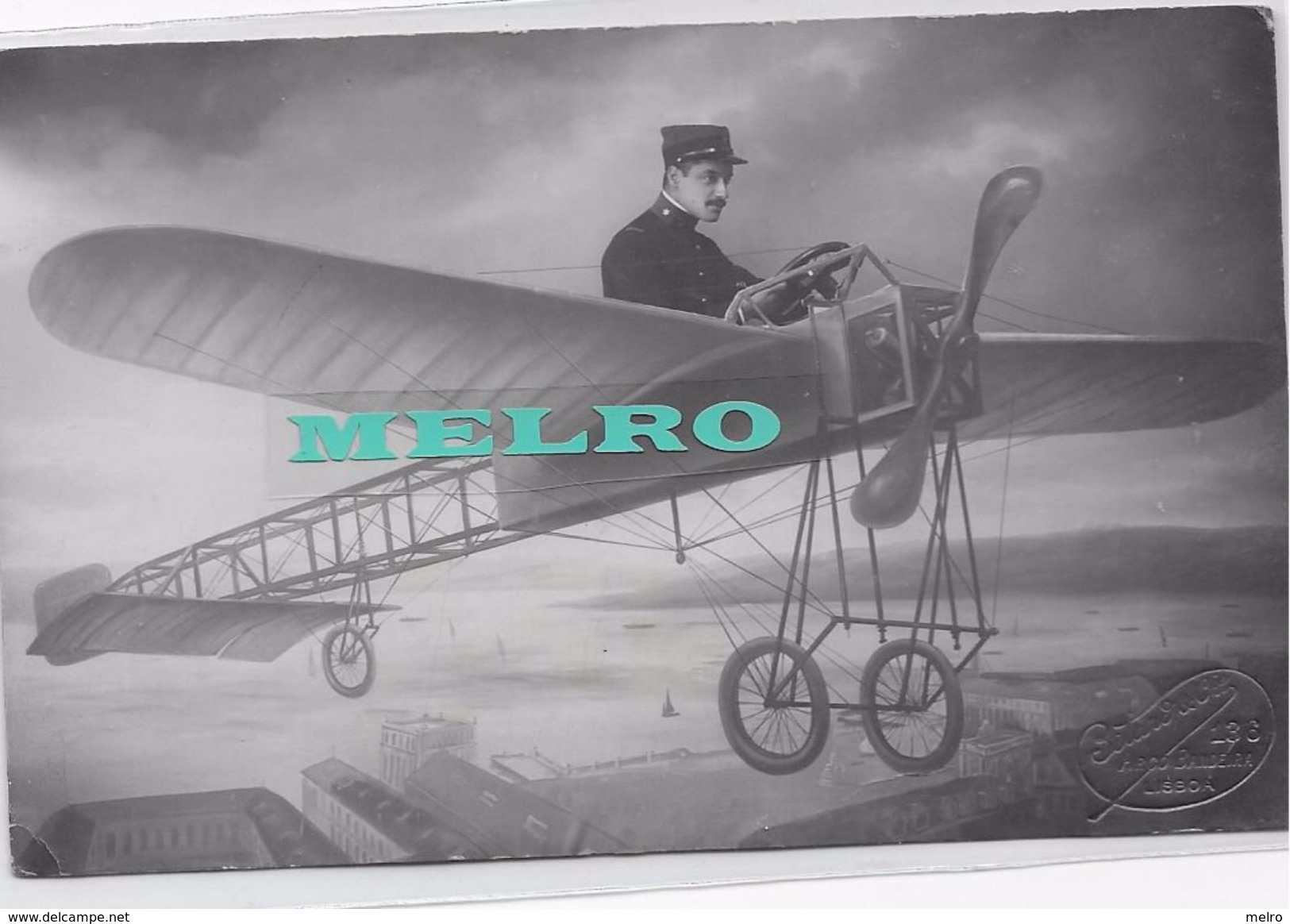 PORTUGAL- Historia Da Aviação Portuguesa - Aeroplano Do Pioneiro Aviador Oscar Monteiro Torres - Aviadores