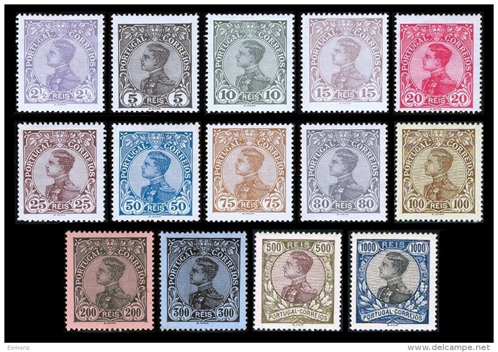 PORTUGAL, AF 156/69, Yv 154/67, * MLH, F/VF, Cat. &euro; 160,00 - Used Stamps