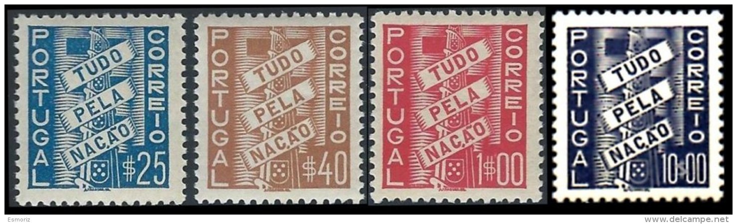 PORTUGAL, AF 570/73: Yv 581/83, 626, */** MLH/MNH, F/VF, Cat. &euro; 60,00 - Unused Stamps