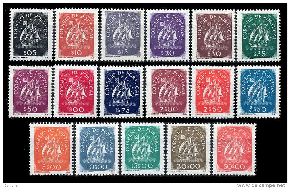 PORTUGAL, AF 617/33, Yv 628/44, ** MNH, VF/XF, Cat. &euro; 1720,00 - Ungebraucht