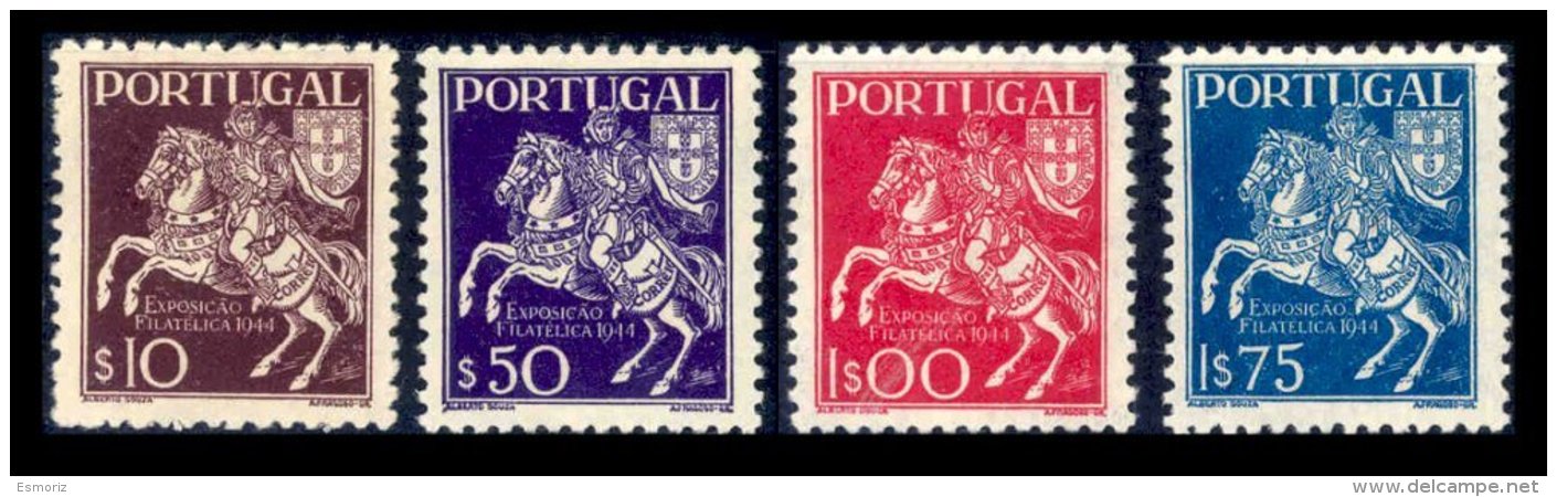 PORTUGAL, AF 636/39, Yv 647/50, * MLH, F/VF, Cat. &euro; 14,00 - Neufs