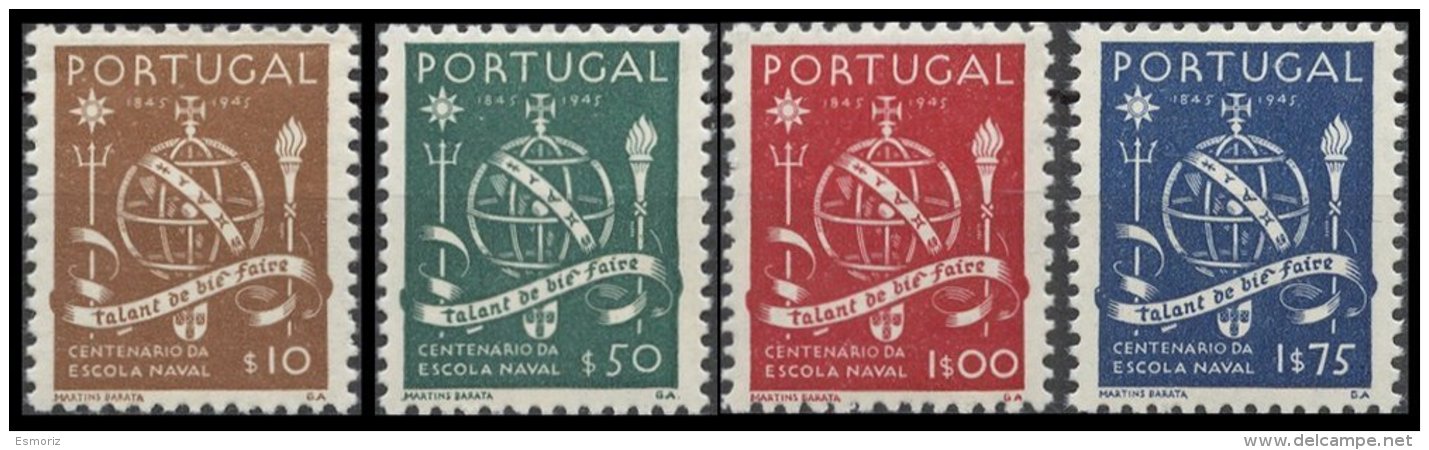 PORTUGAL, AF 660/63, Yv 671/74, * MLH, F/VF, Cat. &euro; 13,00 - Neufs