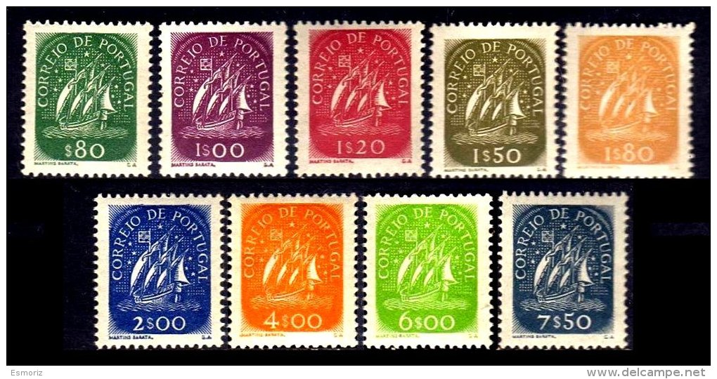 PORTUGAL, AF 696/704, Yv 707/15, * MLH, F/VF, Cat. &euro; 455,00 - Unused Stamps