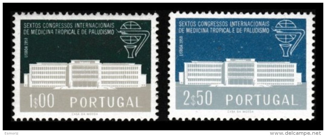 PORTUGAL, AF 839/40, Yv 849/50, * MLH, F/VF, Cat. &euro; 21,00 - Neufs