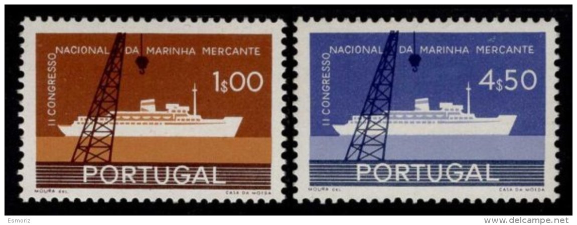 PORTUGAL, AF 841/42, Yv 851/52, * MLH, F/VF, Cat. &euro; 23,00 - Neufs