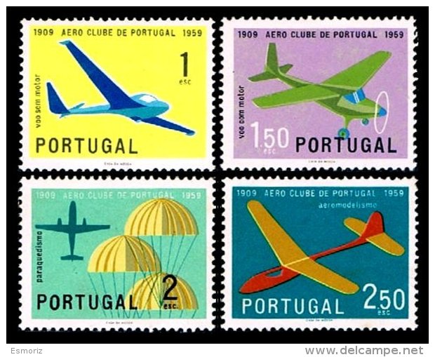 PORTUGAL, AF 854/57, Yv 864/67, * MLH, F/VF, Cat. &euro; 10,00 - Neufs