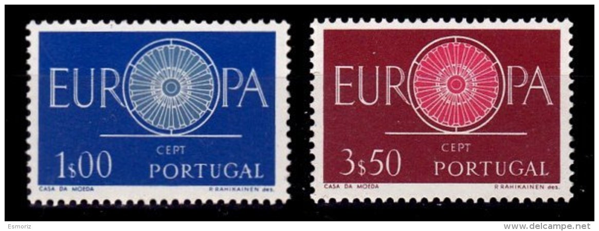 PORTUGAL, AF 869/70, Yv 879/80, (*) MNG, F/VF, Cat. &euro; 8,00 - Neufs