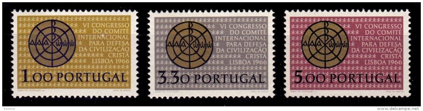 PORTUGAL, AF 971/73, Yv 981/83, ** MNH, F/VF, Cat. &euro; 22,00 - Neufs