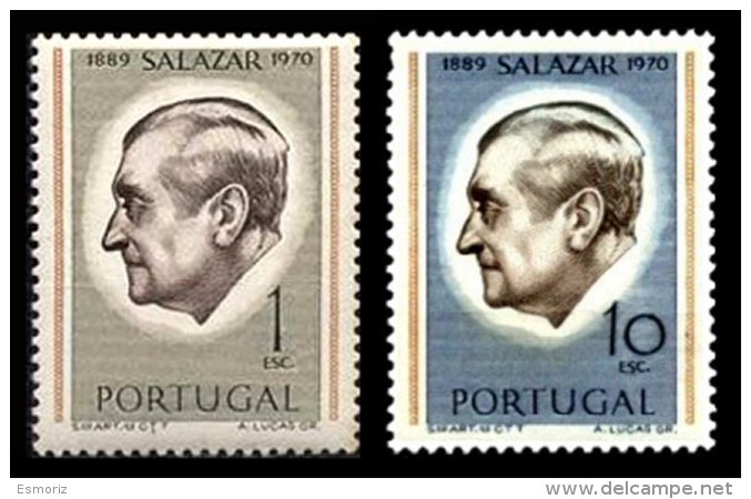 PORTUGAL, AF 1106a, 1108a: Yv 1116a, 1118a, ** MNH, F/VF, Cat. &euro; 225,00 - Neufs