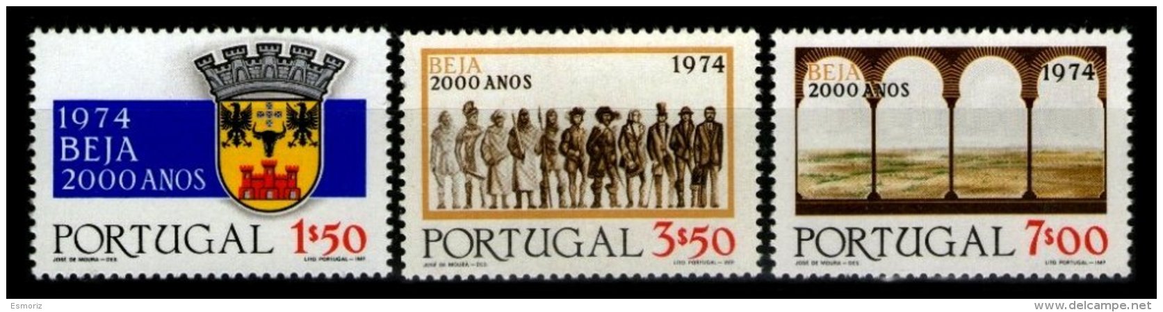 PORTUGAL, AF 1230/32, Yv 1240/42, ** MNH, F/VF, Cat. &euro; 10,00 - Ungebraucht