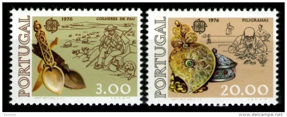 PORTUGAL, AF 1281/82, Yv 1291/92, * MLH, F/VF, Cat. &euro; 128,00 - Neufs