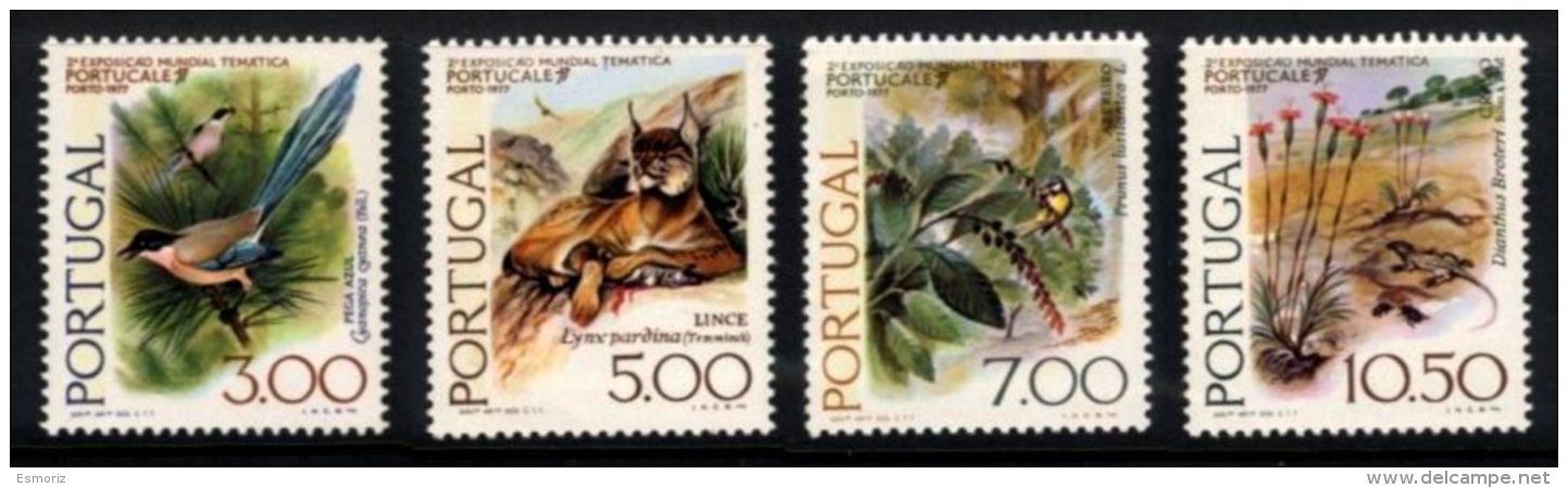 PORTUGAL, AF 1296/99, Yv 1306/09, (*) MNG, F/VF, Cat. &euro; 7,50 - Neufs