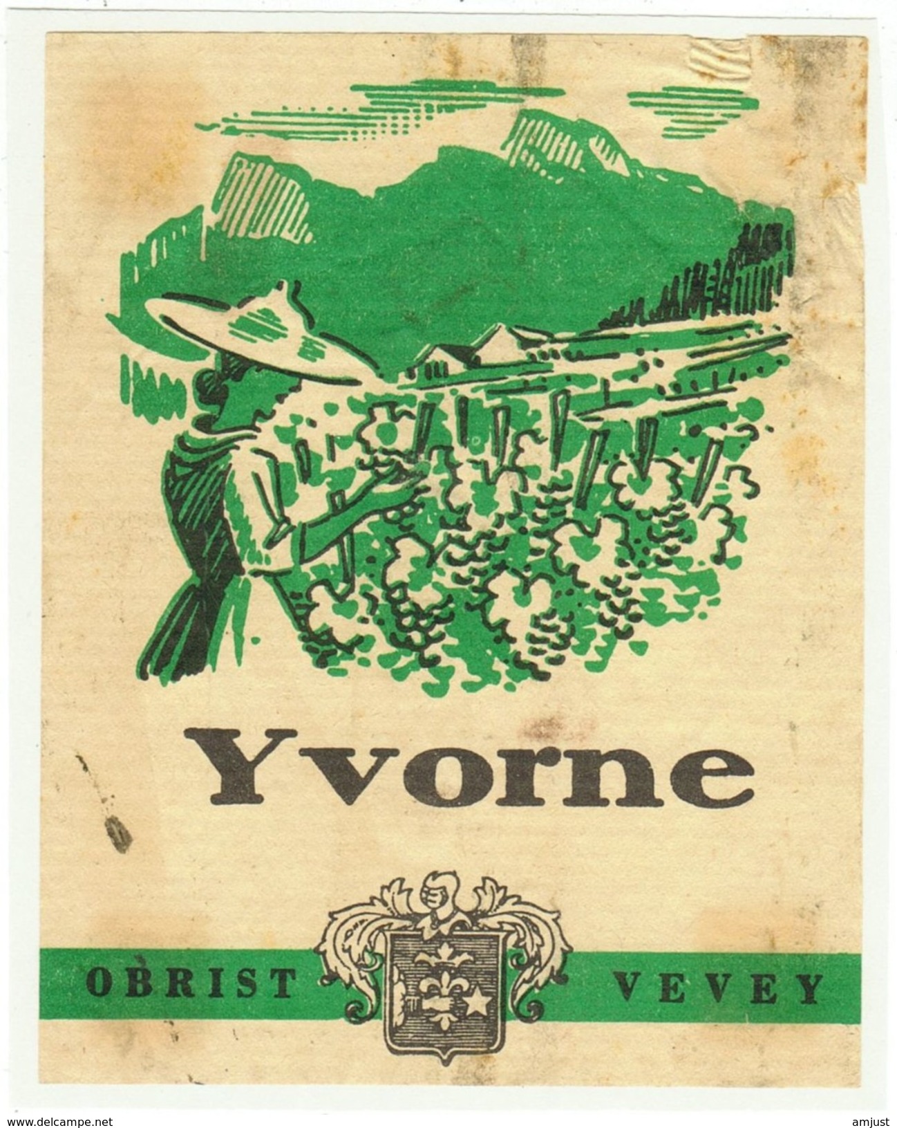 Rare // Yvorne, Obrist à Vevey, Vaud // Suisse - Autres & Non Classés