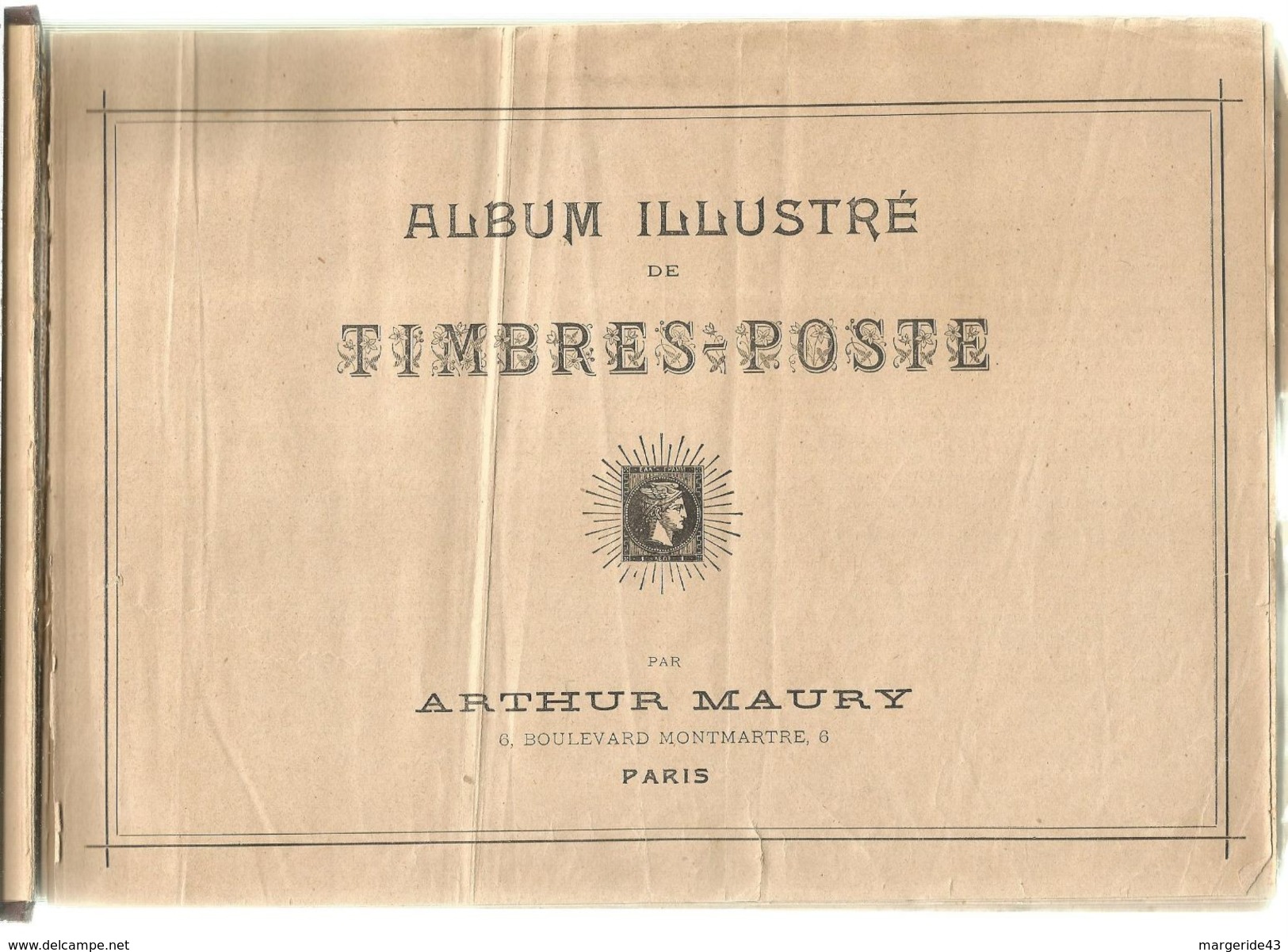 ALBUM ARTHUR MAURY MONDE 1908  VOIR SCANS ET DESCRIPTION - Colecciones (en álbumes)