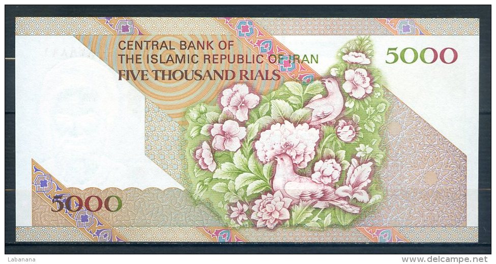 506-Iran Billet De 5000 Rials 1993 Sig.28 - Iran